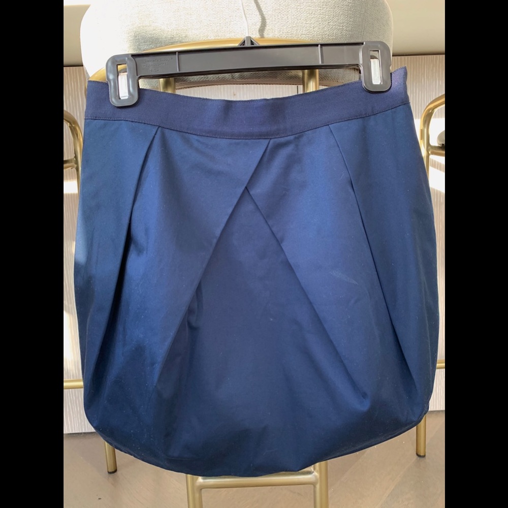 Jcrew Navy Tulip Skirt